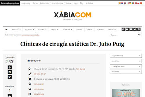 Dr. Julio Puig en Javea.com
