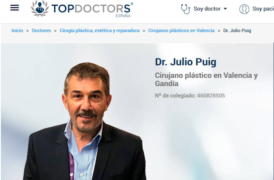 Dr. Julio Puig en Top Doctors