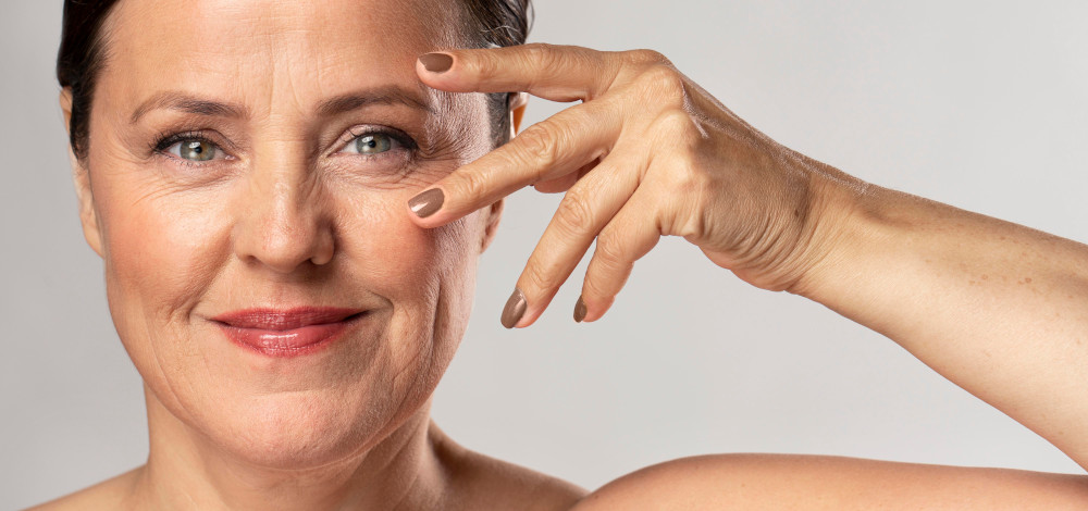 Upper and lower eyelid surgery