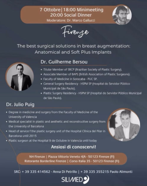 silimed-florencia-20251007 conferencias Dr. Julio Puig para Silimed Florencia 2025 2025
